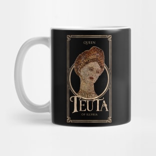 Teuta Queen of Illyria (Mbreteresha e Ilirise) T-shirt Mug